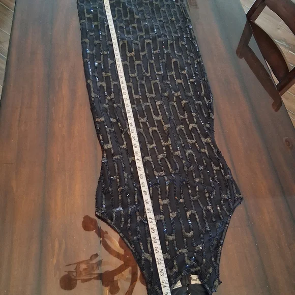 Vintage Sequined Gown - Picture 8 of 12